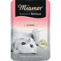 Miamor Ragout Royale i sås 22 x 100 g - Kyckling & lax