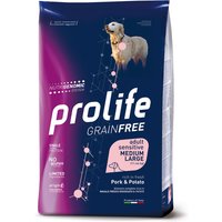 Dog Prolife Grain free porc & pomme de terre - 10 kg