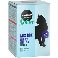 Cosma Nature i portionspåse 6 x 50 g - Blandpack (6 sorter)