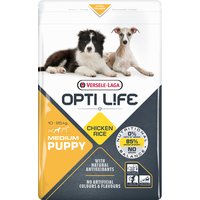 2x12,5kg Puppy Medium Opti Life Hondenvoer