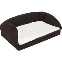 Panier orthopédique marron pour chien L115xl70xH32cm