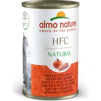 24x140g poulet / potiron Almo Nature Classic - Nourriture pour Chat