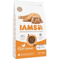 3kg Kitten IAMS for Vitality poulet pour chaton