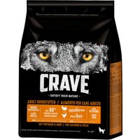 Crave Adult Dog Turkey & Chicken - Ekonomipack: 3 x 2,8 kg