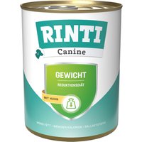 RINTI Canine Weight med kyckling 800 g - 6 x 800 g