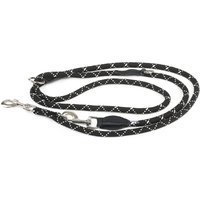 JULIUS-K9 IDC® justerbart repkoppel - 220 cm lång, Ø 12 mm, svart