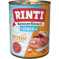 RINTI Junior Kennerfleisch 6 x 400 / 800 g 6 x 800 g Kyckling