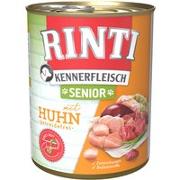 RINTI Senior Kennerfleisch 12 x 400 / 800 g 12 x 800 g Kyckling