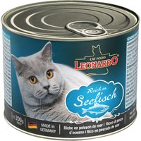 Leonardo Katzenfutter All Meat 24 x 200 g - Reich an Seefisch Leonardo Katzenfutter All Meat 24 x 200 g - Reich an Seefisch