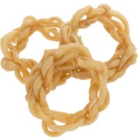 3 Anneaux Barkoo à mâcher enroulés en peau de porc - Friandises pour chien