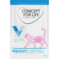 Concept for Life Veterinary Diet Weight Control Kattenvoer - 24 x 85 g