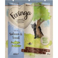3 bâtonnets de 6g Feringa, saumon, truite - Friandises pour chat