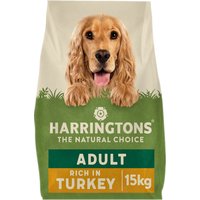 Harringtons Complete Adult Dog - Rich in Turkey with Veg - Economy Pack: 2 x 15kg