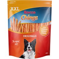 900g Rocco Chings Pack XXL blancs de poulet en lamelles - Friandises pour chien