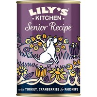 Lily's Kitchen Senior kalkon - 6 x 400 g