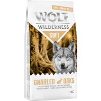 2x12kg Soft Gnarled Oaks poulet, lapin Wolf of Wilderness - Croquettes pour chien