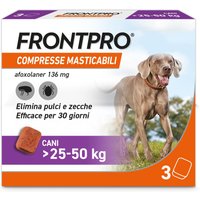 Frontline FRONTPRO compresse masticabili per cani 25-50 kg - 3 compresse (136 mg)
