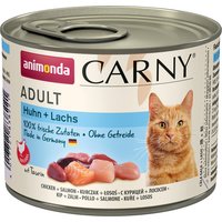 12x200g Adult poulet, saumon Animonda Carny - Pâtée pour chat