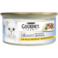 24 x 85 g Gourmet Diamant - Filéer med naturlig kyckling