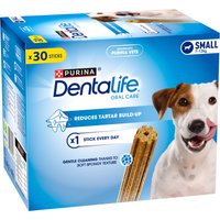 PURINA Dentalife Snack per igiene dentale dei cani di tg piccola (7-12 kg) - 30 Stick (10 x 49 g)