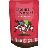 20 x 85 g Dolina Noteci Superfood Roe and Bœuf wet nourriture pour chat