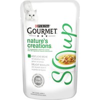 32x40g Mégapack Gourmet Soup poulet, légumes - Pâtée pour chat