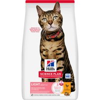 Hill's Science Plan Feline ração para gatos - Pack económico - Adult Light com frango - 2 x 10 kg