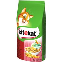 Kitekat Adult bœuf, légumes pour chat - 12 kg