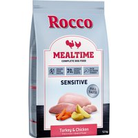 2x12kg Rocco Mealtime Sensitive dinde, poulet - Croquettes pour chien