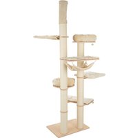 Arbre à chat Natural Paradise Amaryllis fixation plafond - crème (2 colis*)