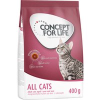 Offre d'essai : croquettes Concept for Life 400 g pour chat - All Cats