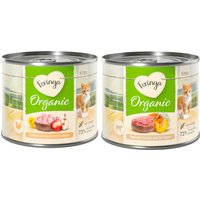 Feringa Organic bio Kitten 6 x 200 g pour chaton - lot mixte bio (2 variétés)