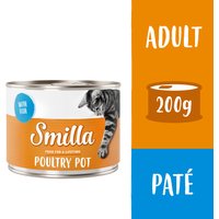 6x200g Smilla volaille, poisson - Pâtée pour chat