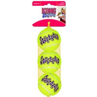 Lot de 3 balles KONG SqueakAir, taille S 5 cm de diamètre - Jouet pour chien