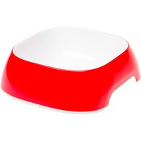 Gamelle taille S (400 mL) Ferplast Glam, rouge pour chien et chat