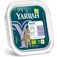 Yarrah Ekologiskt Paté 16 x 100 g - Ekologisk kyckling & ekologisk kalkon med ekologisk aloe vera