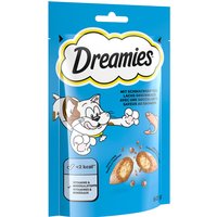 Dreamies Cat Treats 60 g - Ekonomipack: Lax (6 x 60 g)