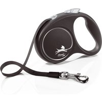 flexi Black Design Harness 5m Lead - S: up to 15kg