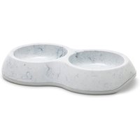 Gamelle double 2x200mL Savic Delice Double Marble pour chat et petit chien