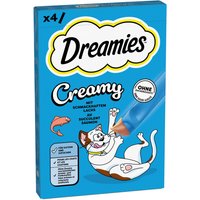 44x10g Catisfactions Creamy Snacks saumon - Friandises pour chat