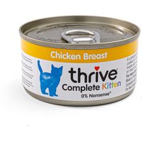 thrive Complete Kitten - Chicken Breast - 12 x 75g thrive Complete Kitten - Chicken Breast - 12 x 75g