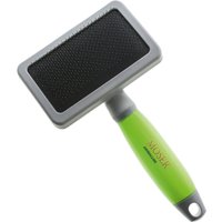Grande brosse carde Moser pour chien  - L 21 x l 12 x H 1,5 cm