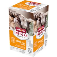 6x100g Animonda Integra Protect Insuffisance rénale, lot 6 variétés - pour chat