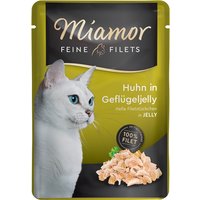 Miamor Fine Filets Pouch 6 x 100 g - Kyckling i fjäderfägelé
