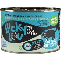 6x 200g Lucky Lou SuperMono² nourriture pour chat humide