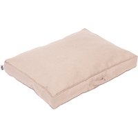 TIAKI Memory Foam hundmadrass, beige - M: L 100 x B 70 x H 18 cm