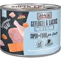 Sparpaket MAC´s Cat Feinschmecker 24 x 200 g - Geflügel & Lachs Sparpaket MAC´s Cat Feinschmecker 24 x 200 g - Geflügel & Lachs