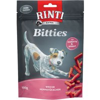 100g carottes épinards Extra Bitties RINTI - Friandises pour Chien