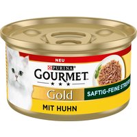 Gourmet Gold saftig-fina strimlor 12 x 85 g - Kyckling