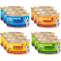 Offre d'essai Edgard & Cooper Morceaux en sauce pour chat - 12 x 85 g (4 variétés)